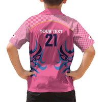Twenty20 Japan Cricket Custom Kid Hawaiian Shirt Retro Pink Version - Wonder Print Shop