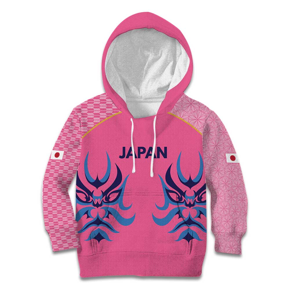 Twenty20 Japan Cricket Custom Kid Hoodie Retro Pink Version - Wonder Print Shop