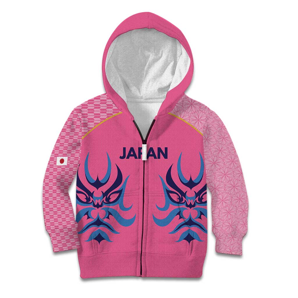 Twenty20 Japan Cricket Custom Kid Hoodie Retro Pink Version - Wonder Print Shop