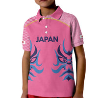 Twenty20 Japan Cricket Custom Kid Polo Shirt Retro Pink Version - Wonder Print Shop