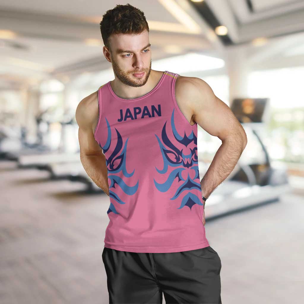 Twenty20 Japan Cricket Custom Men Tank Top Retro Pink Version - Wonder Print Shop