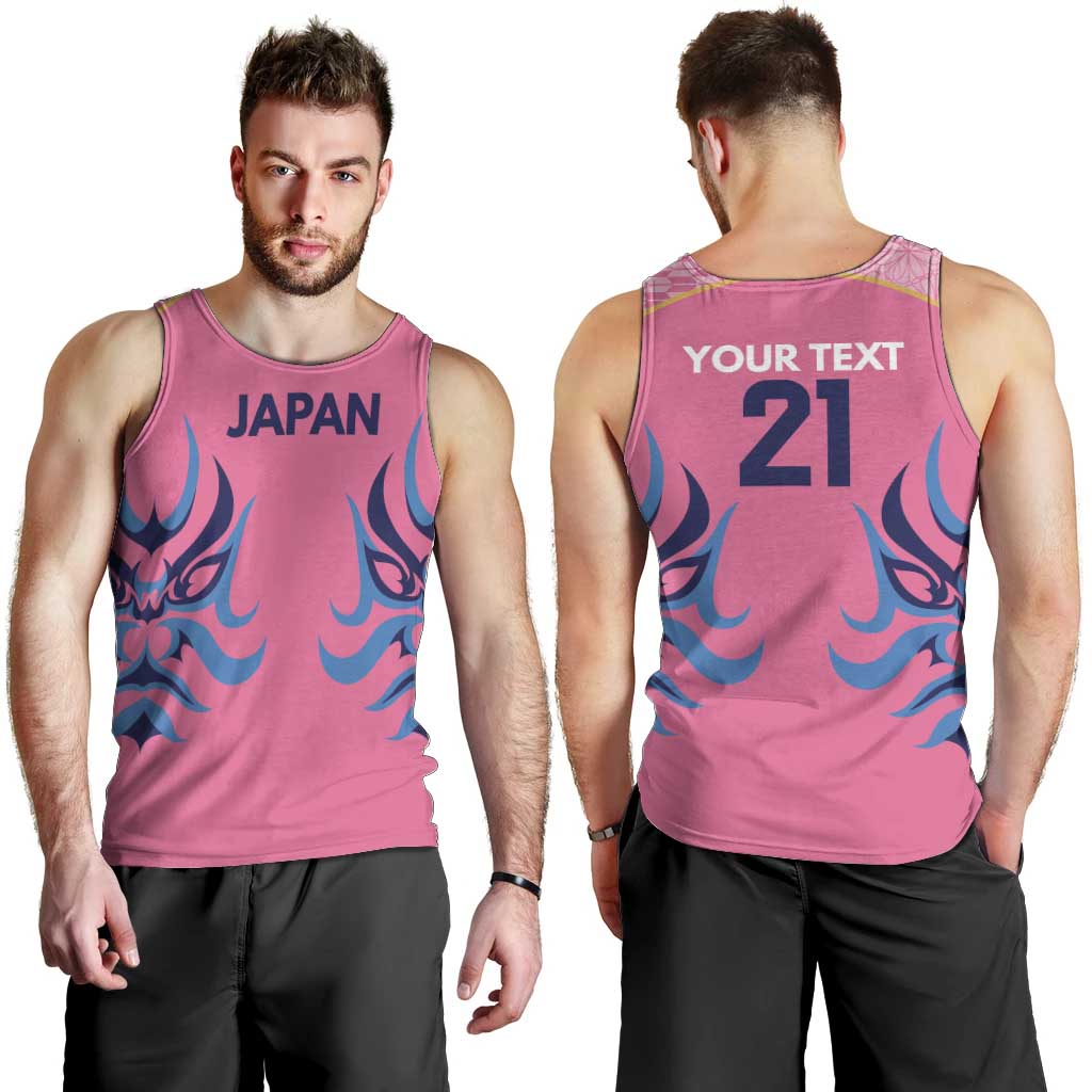 Twenty20 Japan Cricket Custom Men Tank Top Retro Pink Version - Wonder Print Shop