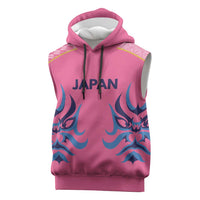 Twenty20 Japan Cricket Custom Sleeveless Hoodie Retro Pink Version - Wonder Print Shop