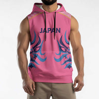 Twenty20 Japan Cricket Custom Sleeveless Hoodie Retro Pink Version - Wonder Print Shop