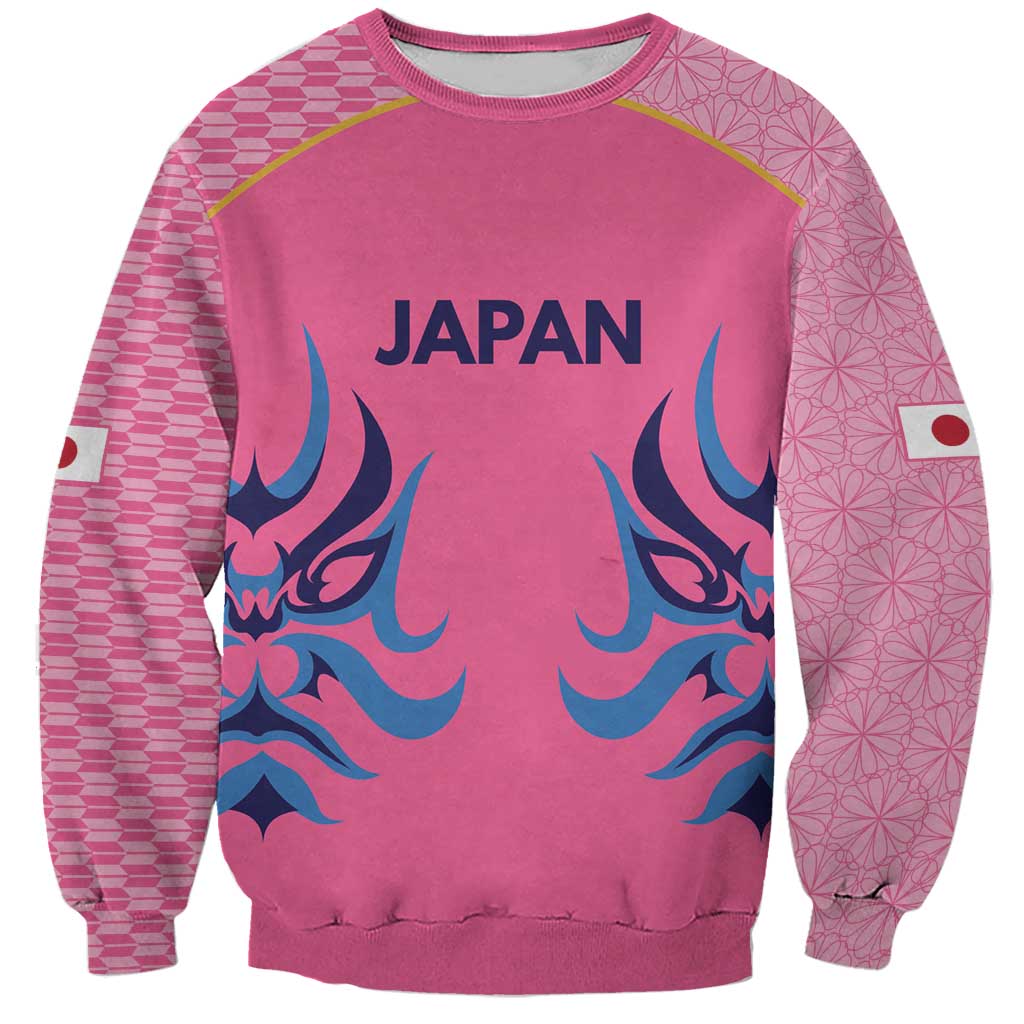 Twenty20 Japan Cricket Custom Sweatshirt Retro Pink Version - Wonder Print Shop