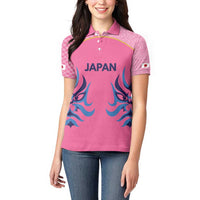 Twenty20 Japan Cricket Custom Women Polo Shirt Retro Pink Version - Wonder Print Shop