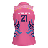 Twenty20 Japan Cricket Custom Women Sleeveless Polo Shirt Retro Pink Version - Wonder Print Shop