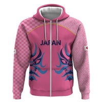 Twenty20 Japan Cricket Custom Zip Hoodie Retro Pink Version - Wonder Print Shop