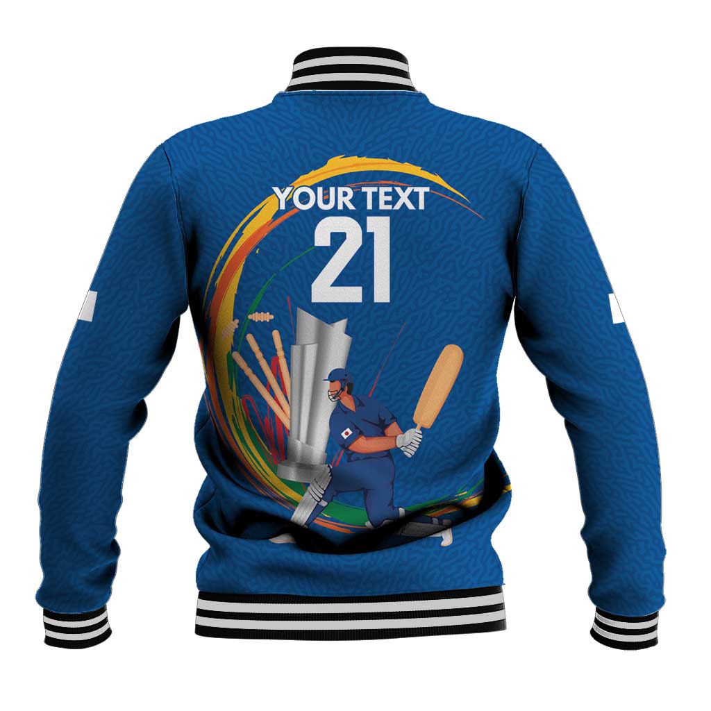 Custom Cricket Japan East Asia-Pacific Baseball Jacket Japan Momentum Unleashed - Wonder Print Shop
