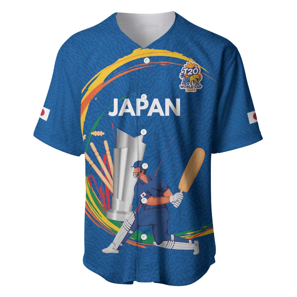 Custom Cricket Japan East Asia-Pacific Baseball Jersey Japan Momentum Unleashed - Wonder Print Shop