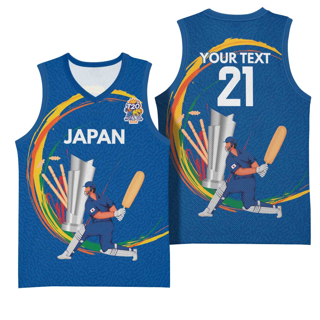 Custom Cricket Japan East Asia-Pacific Basketball Jersey Japan Momentum Unleashed - Wonder Print Shop