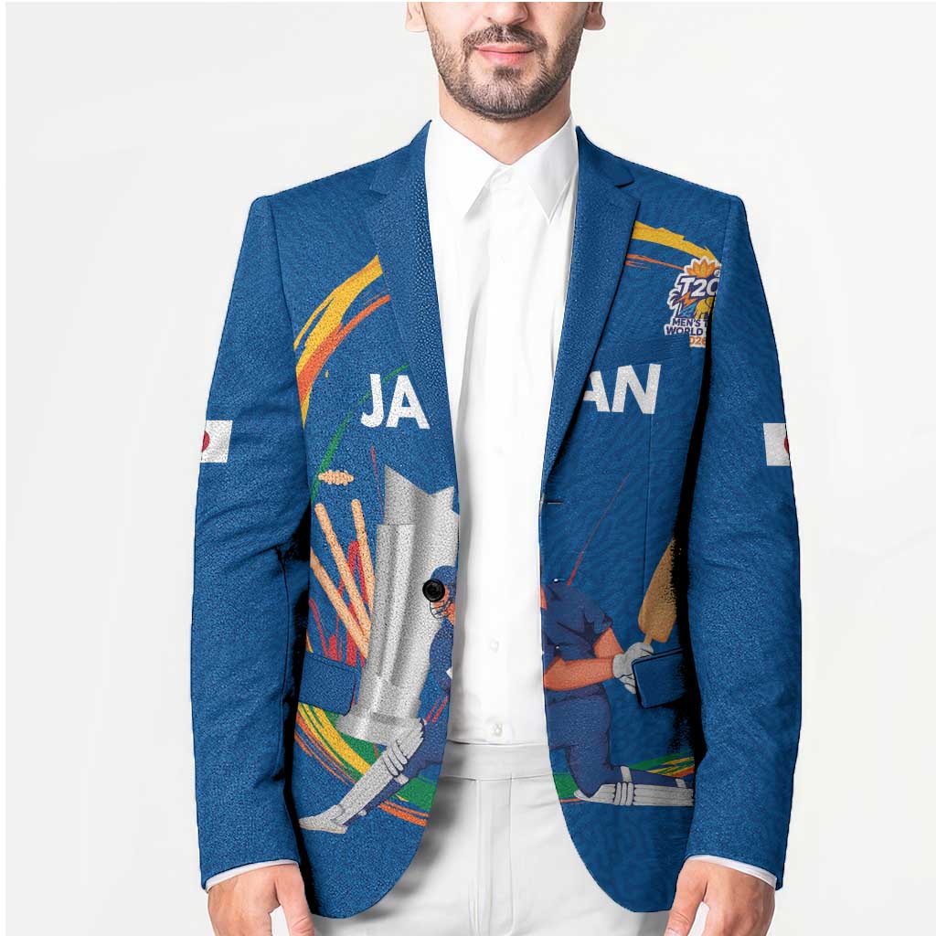 Custom Cricket Japan East Asia-Pacific Blazer Japan Momentum Unleashed - Wonder Print Shop