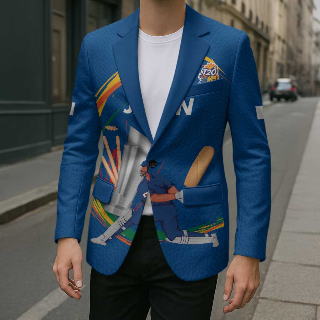 Custom Cricket Japan East Asia-Pacific Blazer Japan Momentum Unleashed - Wonder Print Shop