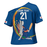 Custom Cricket Japan East Asia-Pacific Cross Shoulder Shirt Japan Momentum Unleashed - Wonder Print Shop