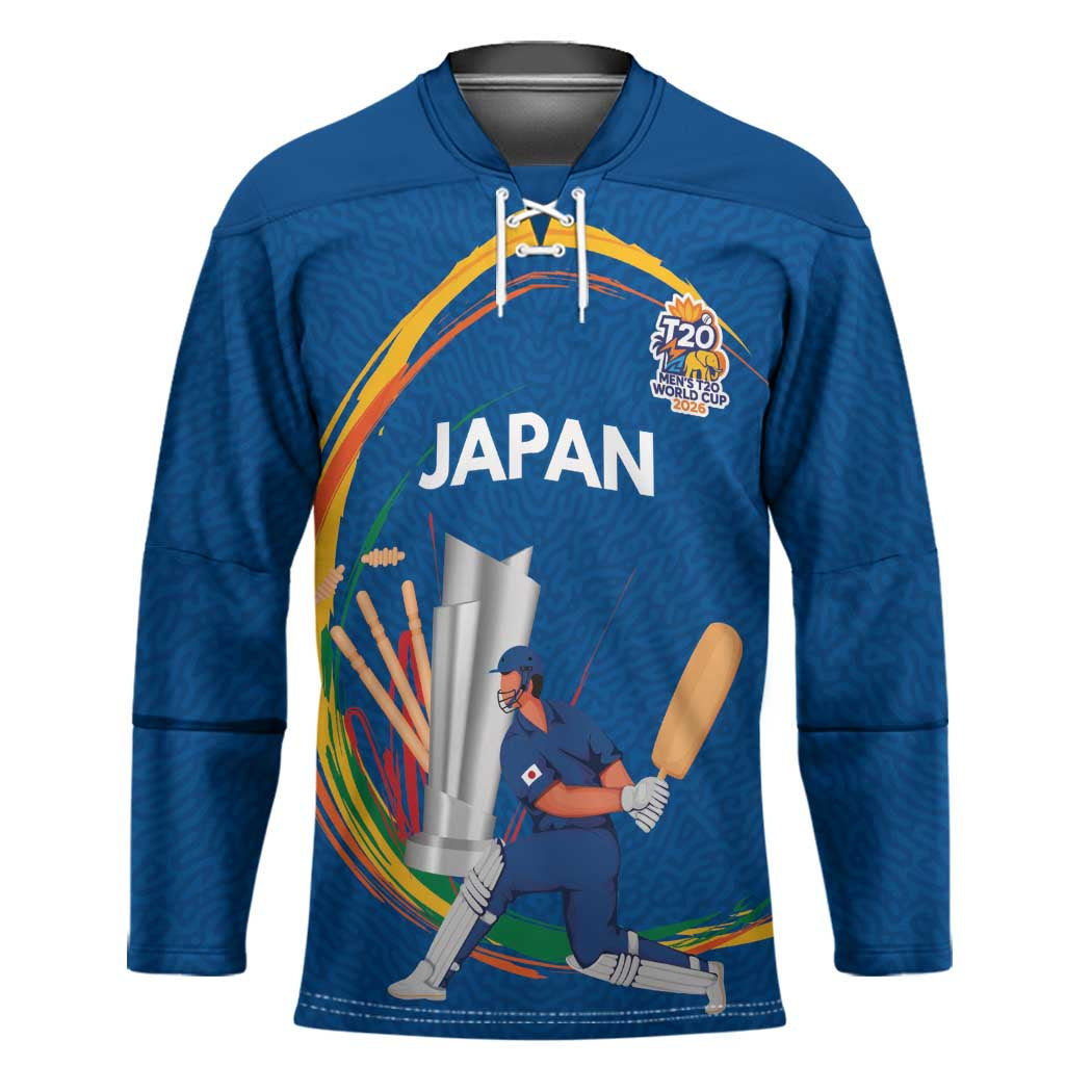 Custom Cricket Japan East Asia-Pacific Hockey Jersey Japan Momentum Unleashed - Wonder Print Shop
