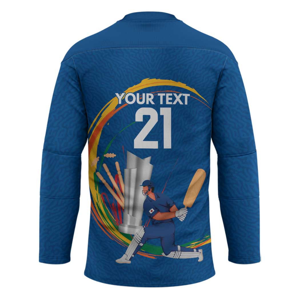 Custom Cricket Japan East Asia-Pacific Hockey Jersey Japan Momentum Unleashed - Wonder Print Shop