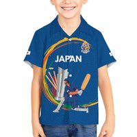 Custom Cricket Japan East Asia-Pacific Kid Hawaiian Shirt Japan Momentum Unleashed - Wonder Print Shop