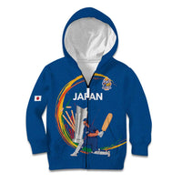 Custom Cricket Japan East Asia-Pacific Kid Hoodie Japan Momentum Unleashed - Wonder Print Shop