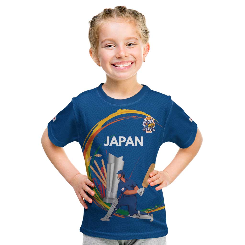 Custom Cricket Japan East Asia-Pacific Kid T Shirt Japan Momentum Unleashed - Wonder Print Shop