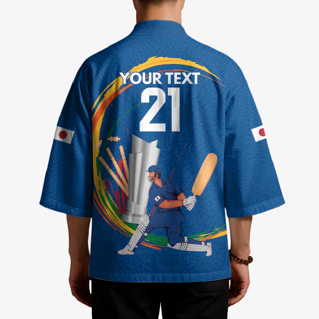 Custom Cricket Japan East Asia-Pacific Kimono Japan Momentum Unleashed - Wonder Print Shop