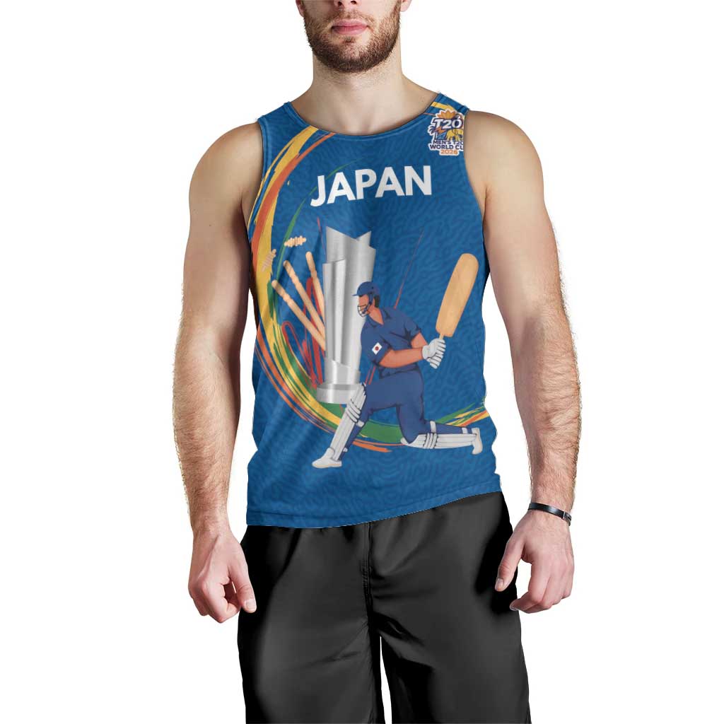 Custom Cricket Japan East Asia-Pacific Men Tank Top Japan Momentum Unleashed - Wonder Print Shop