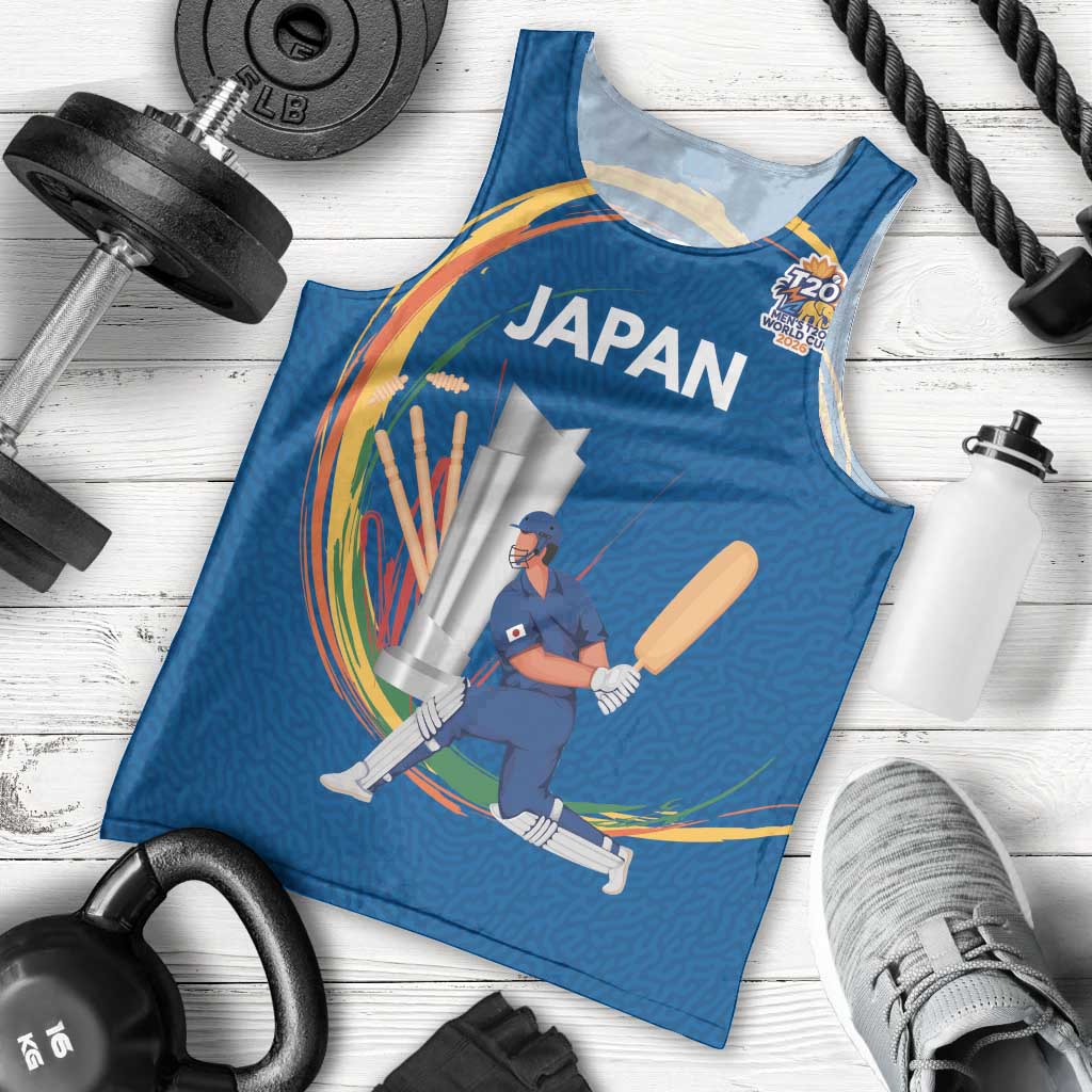 Custom Cricket Japan East Asia-Pacific Men Tank Top Japan Momentum Unleashed - Wonder Print Shop
