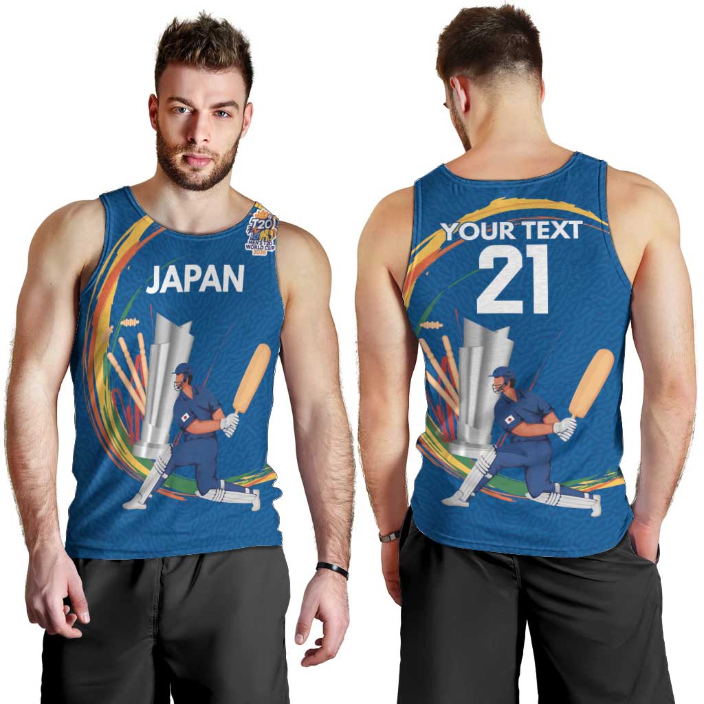 Custom Cricket Japan East Asia-Pacific Men Tank Top Japan Momentum Unleashed - Wonder Print Shop