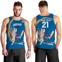 Custom Cricket Japan East Asia-Pacific Men Tank Top Japan Momentum Unleashed - Wonder Print Shop