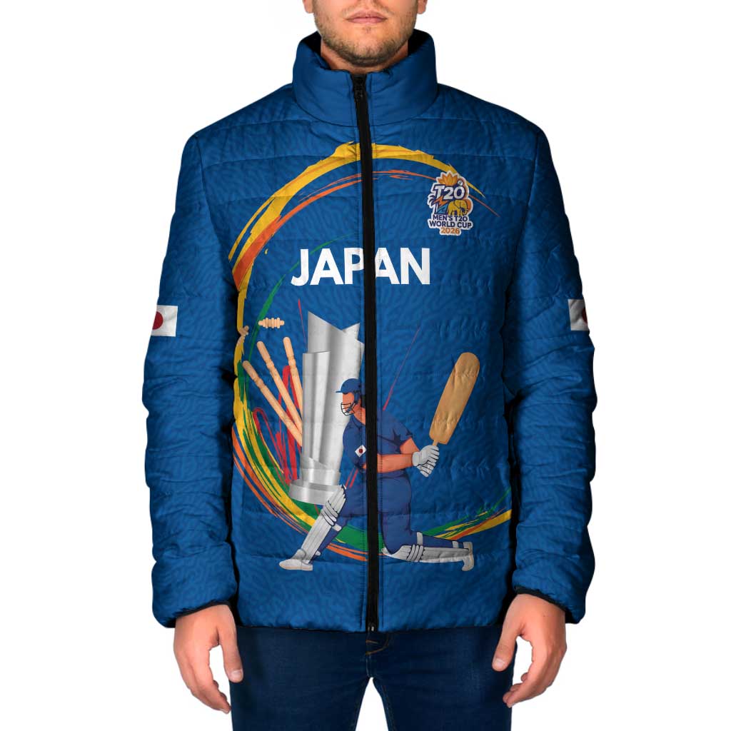 Custom Cricket Japan East Asia-Pacific Padded Jacket Japan Momentum Unleashed - Wonder Print Shop