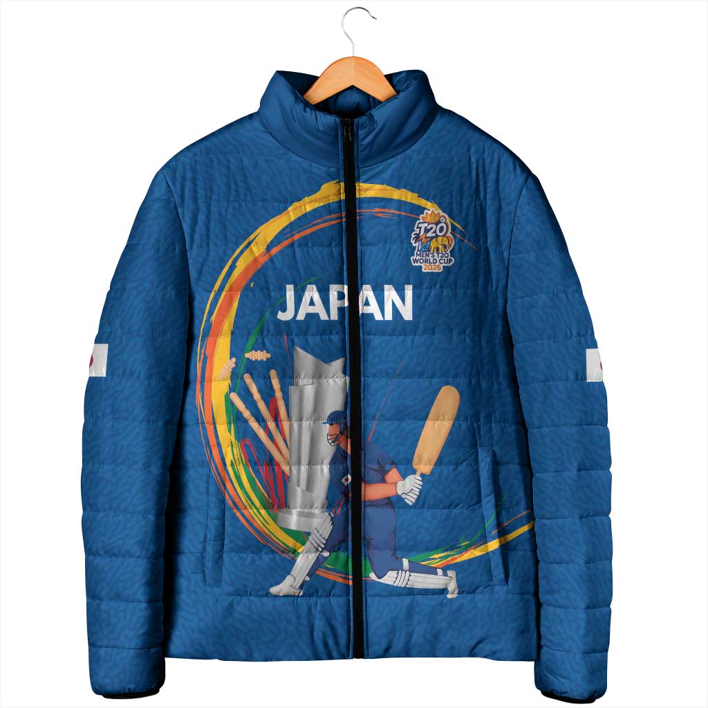 Custom Cricket Japan East Asia-Pacific Padded Jacket Japan Momentum Unleashed - Wonder Print Shop