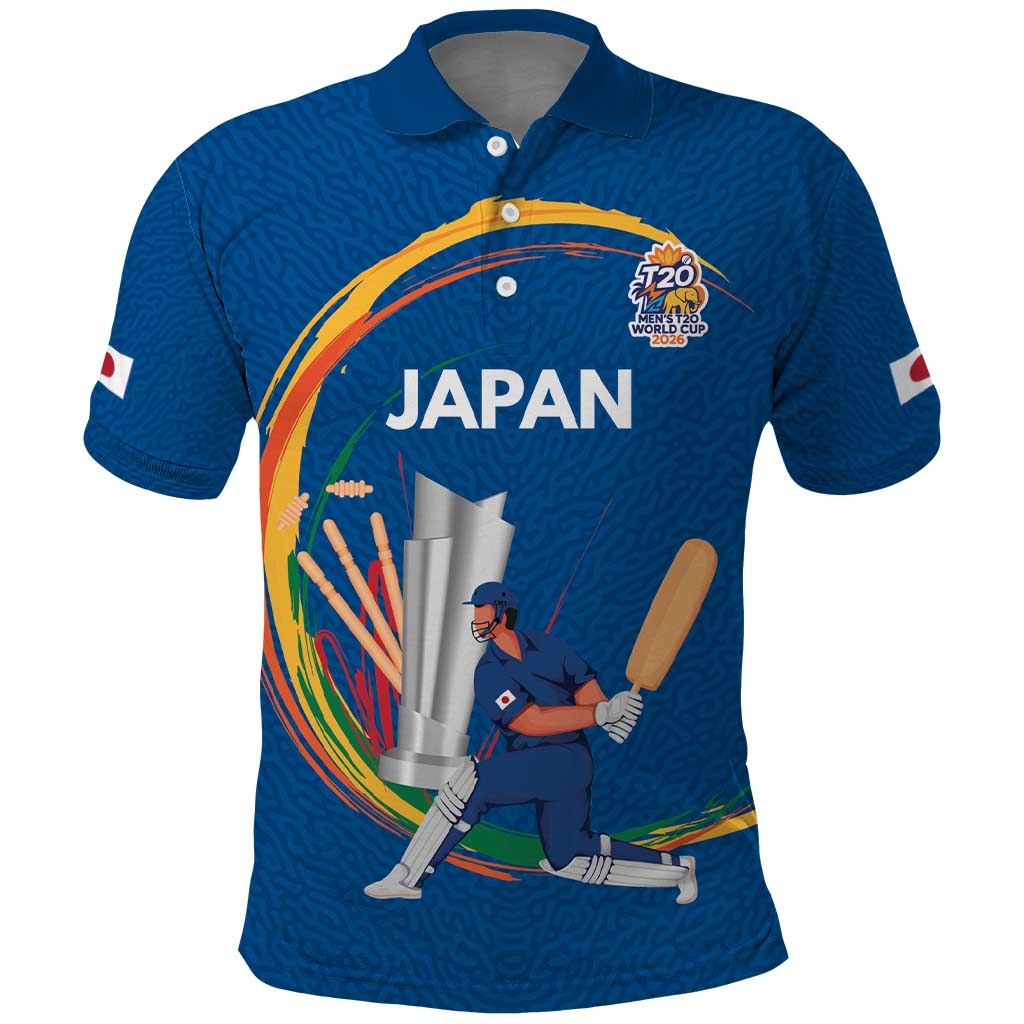 Custom Cricket Japan East Asia-Pacific Polo Shirt Japan Momentum Unleashed - Wonder Print Shop