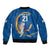 Custom Cricket Japan East Asia-Pacific Sleeve Zip Bomber Jacket Japan Momentum Unleashed - Wonder Print Shop