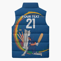Custom Cricket Japan East Asia-Pacific Sleeveless Puffer Jacket Japan Momentum Unleashed - Wonder Print Shop