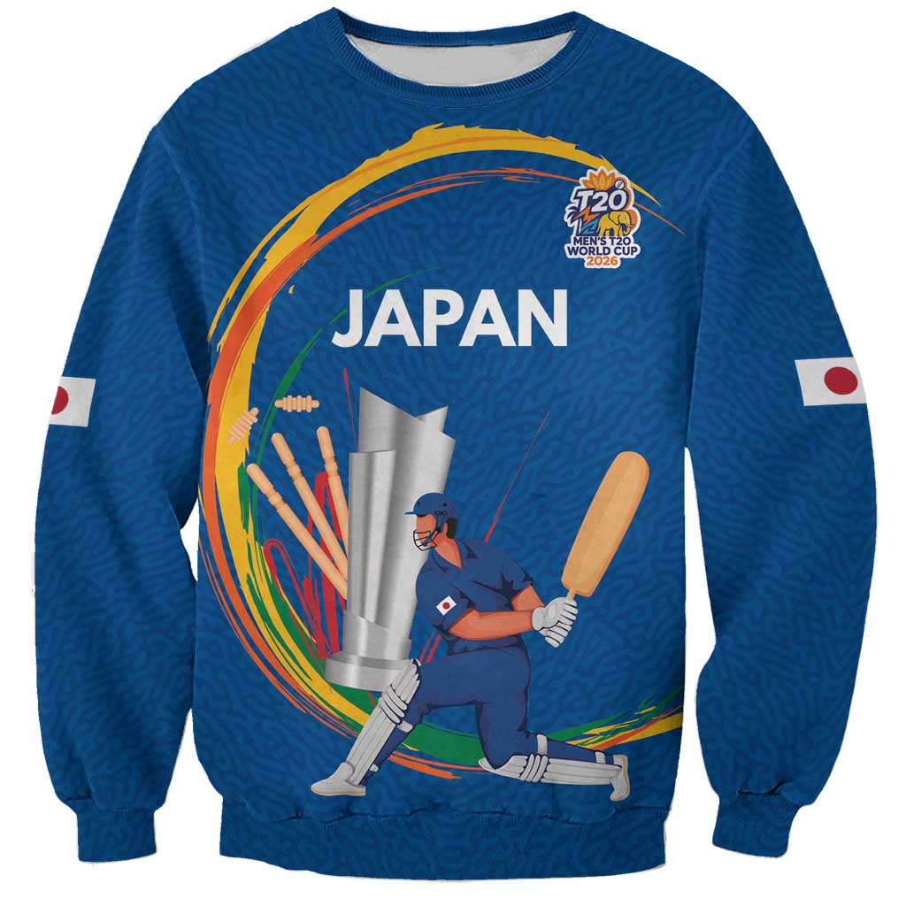 Custom Cricket Japan East Asia-Pacific Sweatshirt Japan Momentum Unleashed - Wonder Print Shop