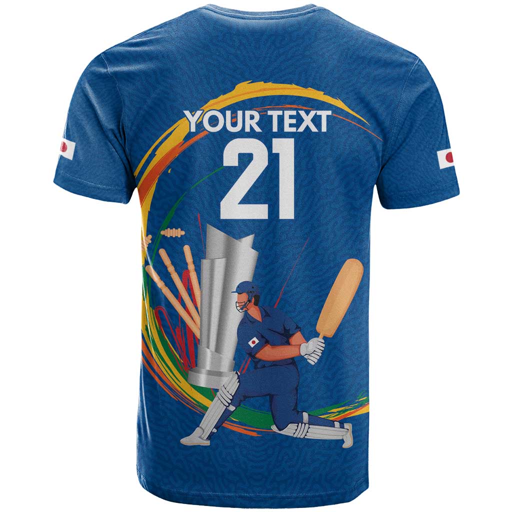 Custom Cricket Japan East Asia-Pacific T Shirt Japan Momentum Unleashed - Wonder Print Shop