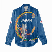 Custom Cricket Japan East Asia-Pacific Women Casual Shirt Japan Momentum Unleashed - Wonder Print Shop
