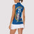 Custom Cricket Japan East Asia-Pacific Women Sleeveless Polo Shirt Japan Momentum Unleashed - Wonder Print Shop