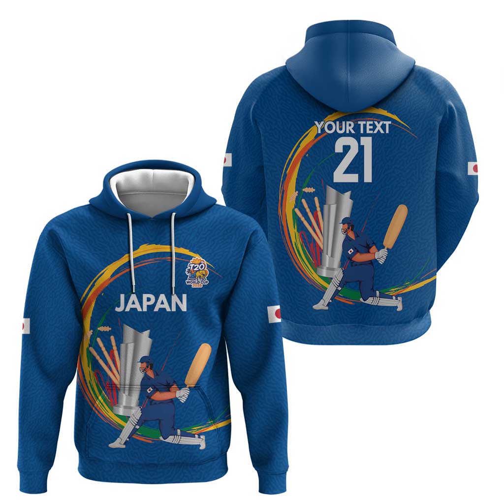 Custom Cricket Japan East Asia-Pacific Zip Hoodie Japan Momentum Unleashed - Wonder Print Shop
