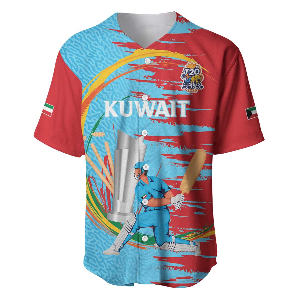 Custom Cricket Kuwait East Asia-Pacific Baseball Jersey Kuwait Chase for Triumph - Wonder Print Shop