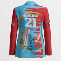 Custom Cricket Kuwait East Asia-Pacific Blazer Kuwait Chase for Triumph - Wonder Print Shop