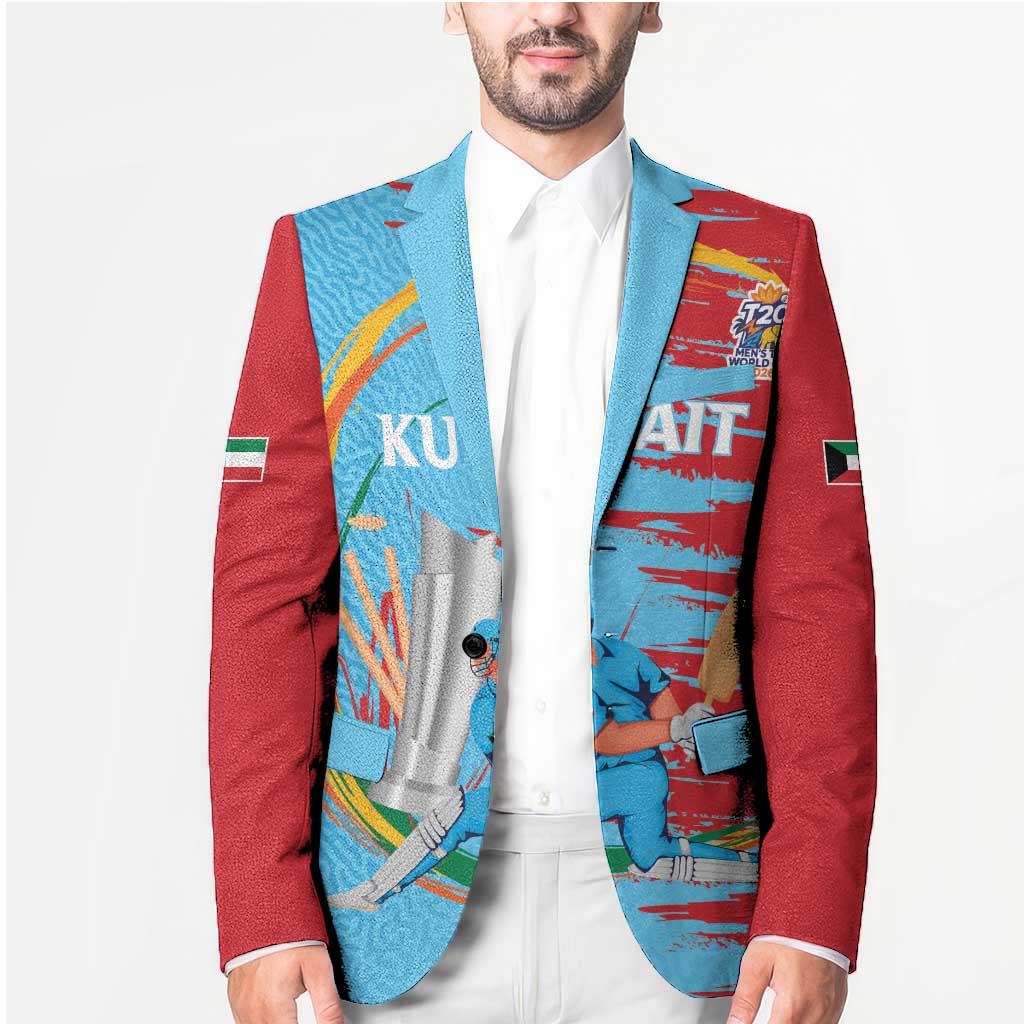 Custom Cricket Kuwait East Asia-Pacific Blazer Kuwait Chase for Triumph - Wonder Print Shop