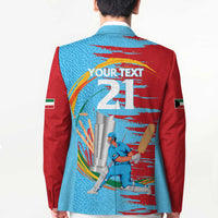 Custom Cricket Kuwait East Asia-Pacific Blazer Kuwait Chase for Triumph - Wonder Print Shop