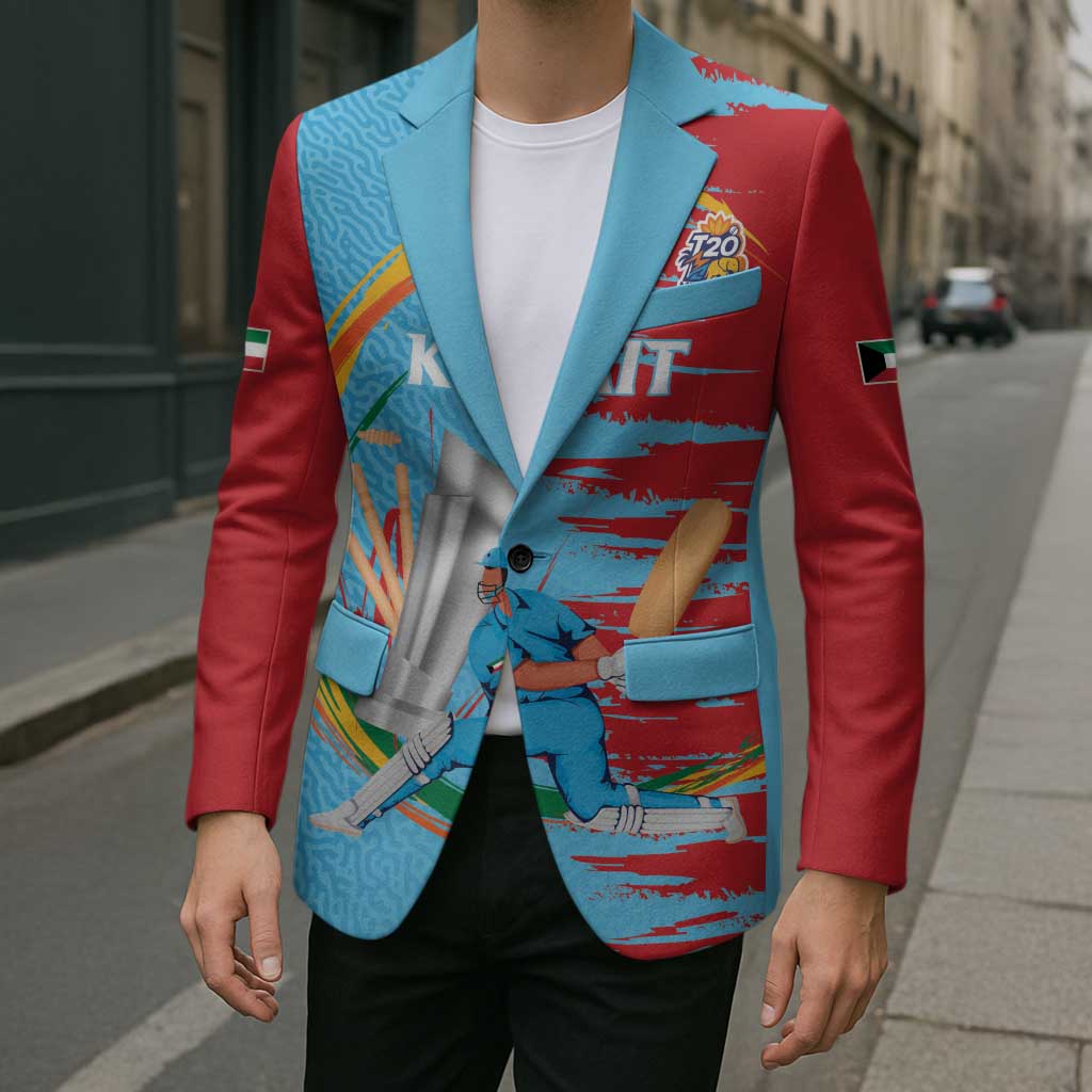 Custom Cricket Kuwait East Asia-Pacific Blazer Kuwait Chase for Triumph - Wonder Print Shop