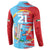 Custom Cricket Kuwait East Asia-Pacific Button Sweatshirt Kuwait Chase for Triumph - Wonder Print Shop