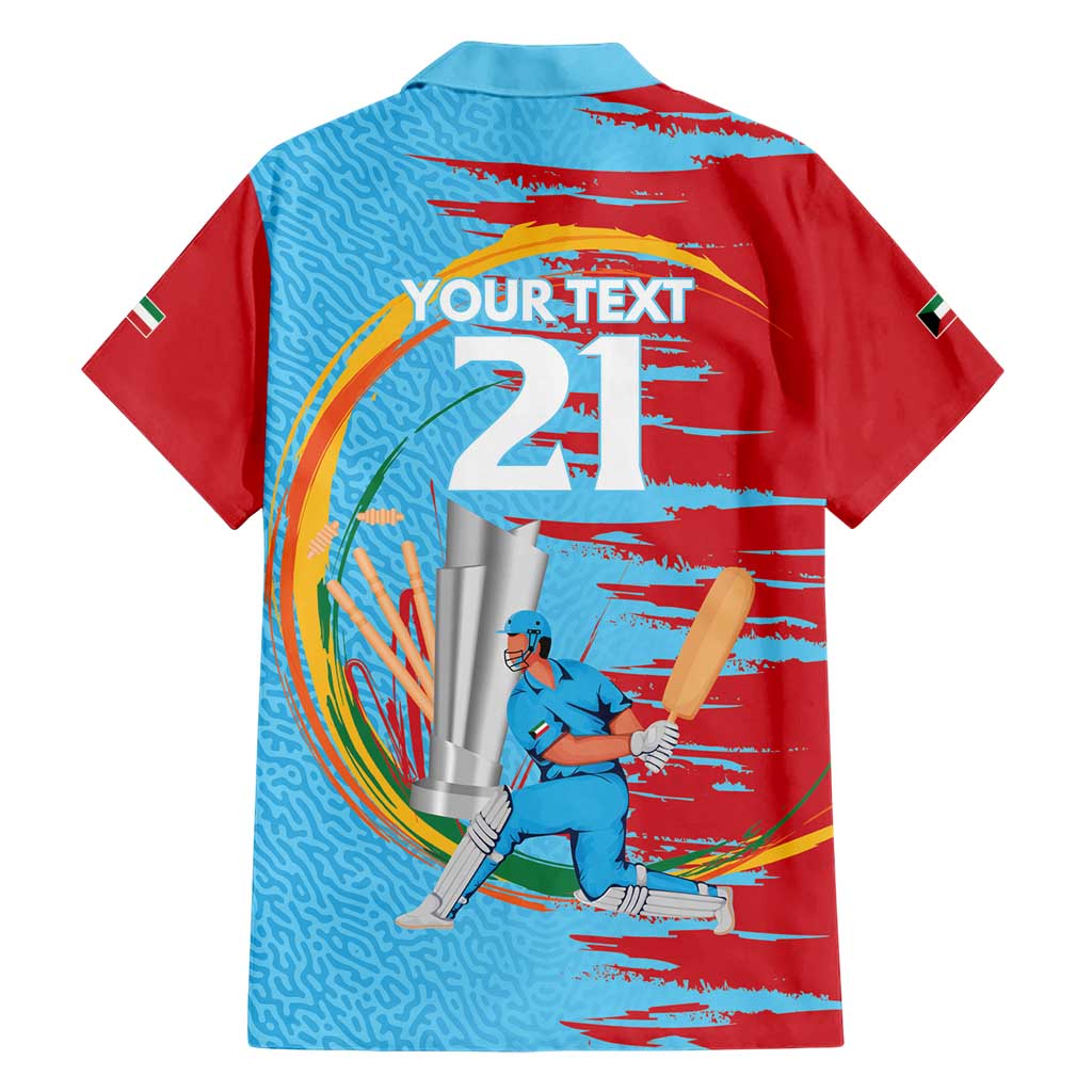 Custom Cricket Kuwait East Asia-Pacific Hawaiian Shirt Kuwait Chase for Triumph - Wonder Print Shop