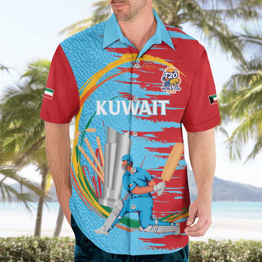 Custom Cricket Kuwait East Asia-Pacific Hawaiian Shirt Kuwait Chase for Triumph - Wonder Print Shop