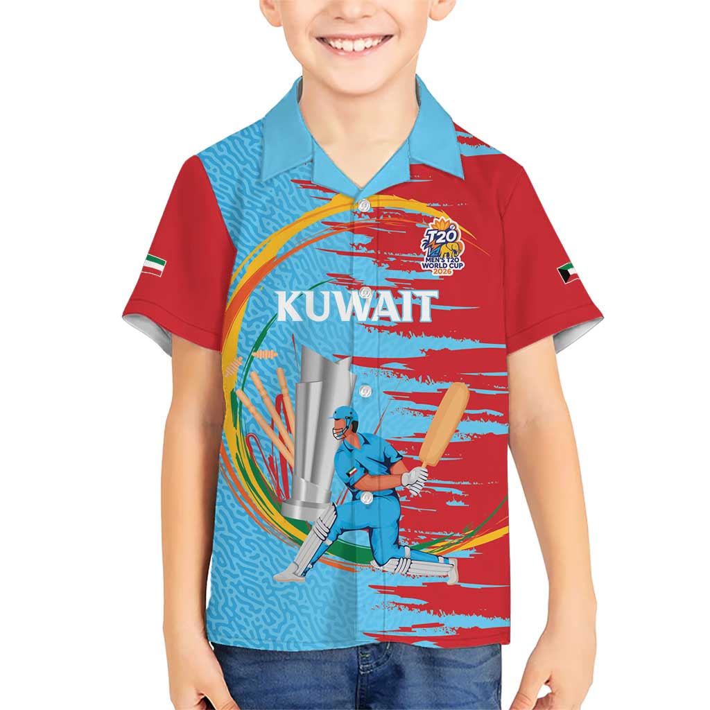 Custom Cricket Kuwait East Asia-Pacific Hawaiian Shirt Kuwait Chase for Triumph - Wonder Print Shop