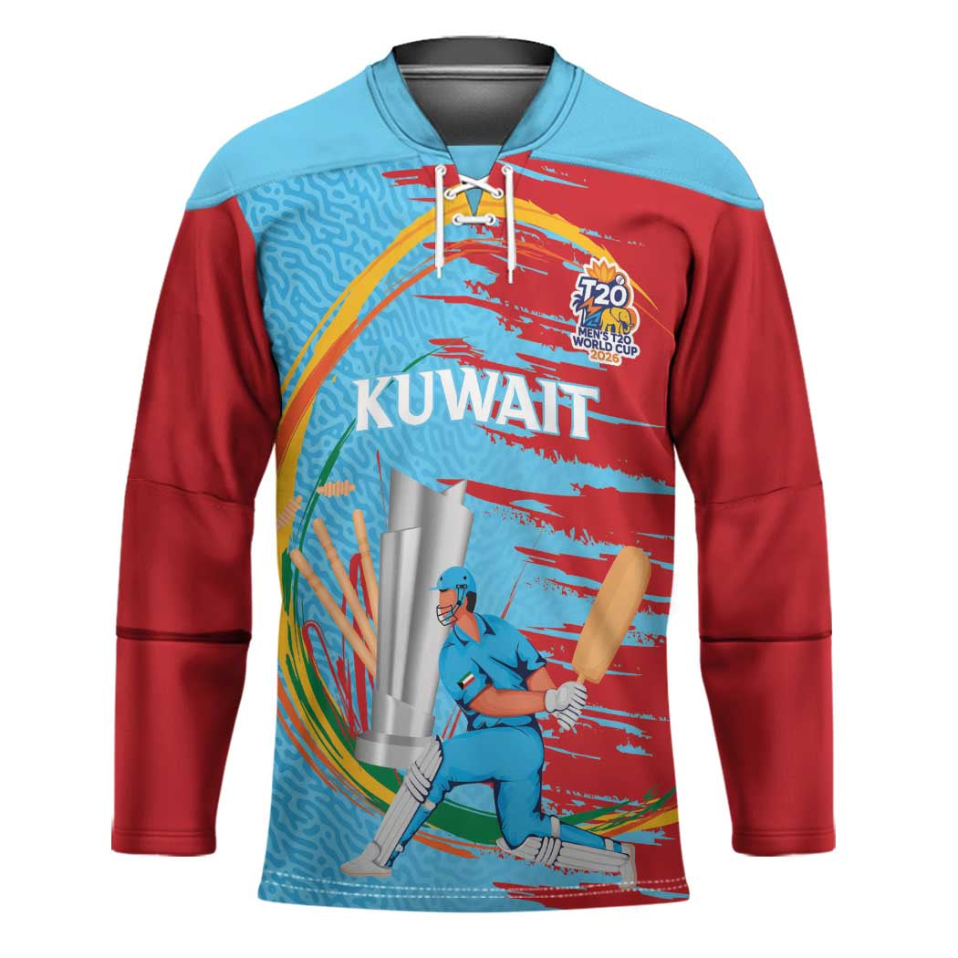Custom Cricket Kuwait East Asia-Pacific Hockey Jersey Kuwait Chase for Triumph - Wonder Print Shop