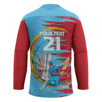 Custom Cricket Kuwait East Asia-Pacific Hockey Jersey Kuwait Chase for Triumph - Wonder Print Shop