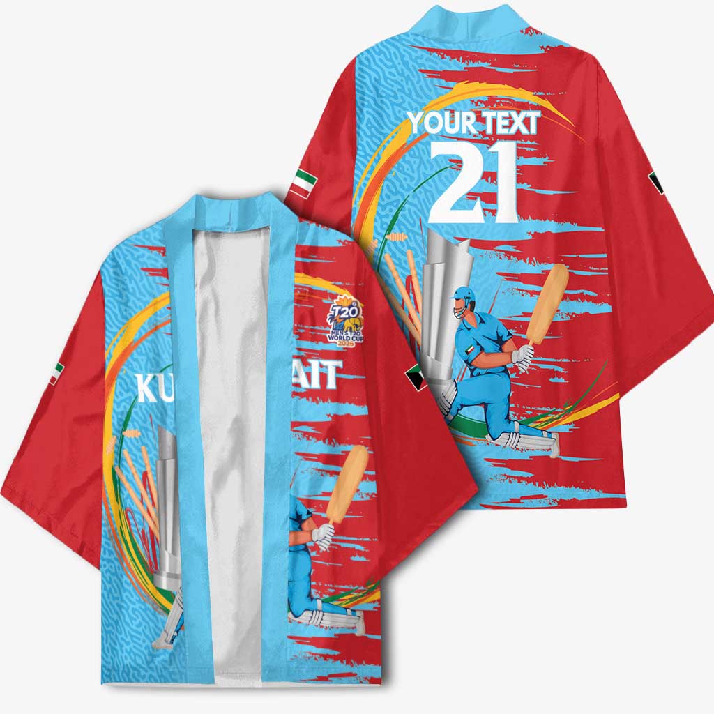 Custom Cricket Kuwait East Asia-Pacific Kimono Kuwait Chase for Triumph - Wonder Print Shop